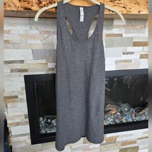 New With Tags Under Armour Heat Gear Gray Crossback Tank Top Womens Size XL